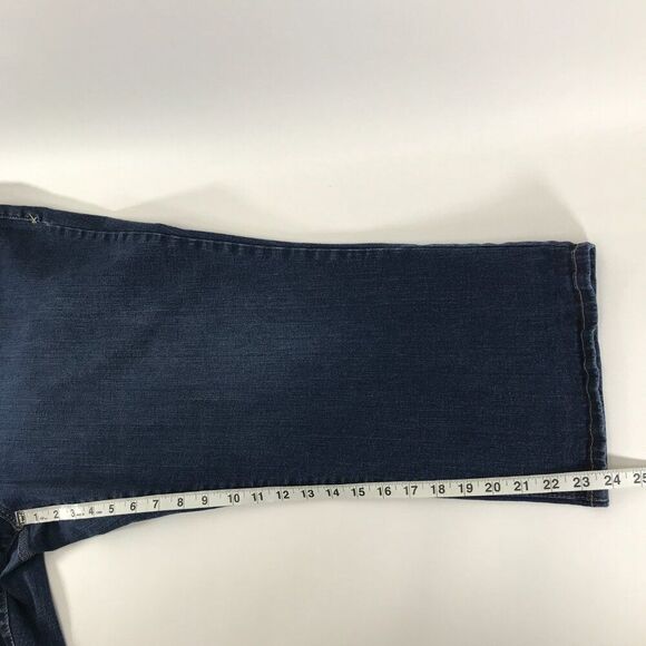 Lane Bryant Genius Fit Denim Capri Pant Women's Plus Size 24 Stretch Casual - Picture 7 of 11